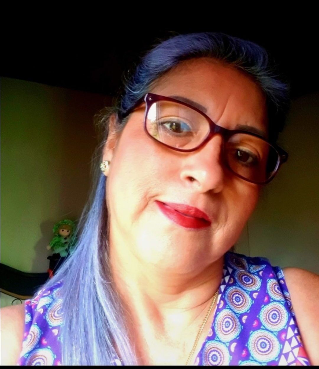 Mujer con deseos de encontrar un.caballero de fe.